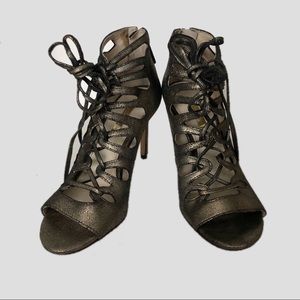 Louise et Cie Bronze Metallic Pumps